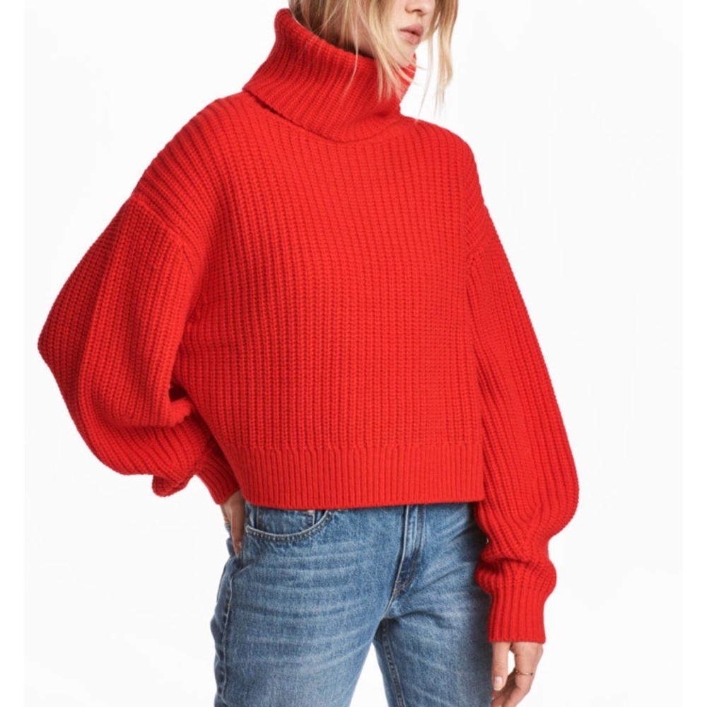 Red sweater